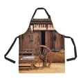 thumbnail image 1 of HATIART Tablier de Cuisine de Cowboy de Style Occidental avec Poches, 1 of 1