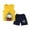 Dark Blue, variant on Gubotare Baby Boy Summer Outfit 2Pcs Baby Boys Summer Clothing Sets Cute Letters Print Sleeveless Tank Tops T-Shirt+Palm Shorts Outfits 6 12 Months (Khaki,6-12 Months)