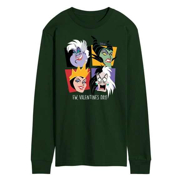 Disney Villains - Evil Queens - EW. Valentine's Day - Men's Long Sleeve T-Shirt