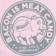 thumbnail image 2 of CafePress - Bacon Is Meat Candy Infant Bodysuit - Baby Light Bodysuit, Size Newborn - 24 Months, 2 of 4