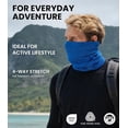 thumbnail image 6 of Merino.tech Merino Wool Ski Neck Gaiter - Face Mask Neck Warmer for Men & Women Charcoal Pack of 2, 6 of 6