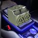 thumbnail image 3 of Caja de almacenamiento para reposabrazos de coche Colamx Organizador de consola de coche multifuncional Verde, 3 of 6