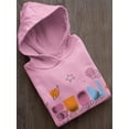 thumbnail image 3 of Colorful Buon Ferragosto Hoodie Toddler -Image by Shutterstock,  5 Toddler, 3 of 4