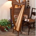 thumbnail image 4 of Roosebeck 29-String Mintrel Harp w/Chelby Levers & Pedestal- 5 Panel, 4 of 4