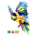 thumbnail image 4 of Miami, Macaw, Vector Geometric, 4 of 4