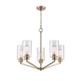 thumbnail image 6 of 9515-MG Millennium Lighting Beverlly - 5 Light Chandelier-21.5 Inches Tall and 26 Inches Wide-Modern Gold Finish    -Traditional Installation, 6 of 6