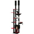 thumbnail image 1 of PAWZ Road 90.5-100.4" Floor to Ceiling Cat Tree Tower Adjustable Cat Tree for Cats Scratching Black, 1 of 8