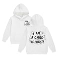 thumbnail image 3 of VeFlora Christian Jesus Hoodies for Girl, Long Sleeve Sweatshirt, Oversized Preppy Bible Verse Faith Graphic Sweatshirts(White/1-2 Years), 3 of 4