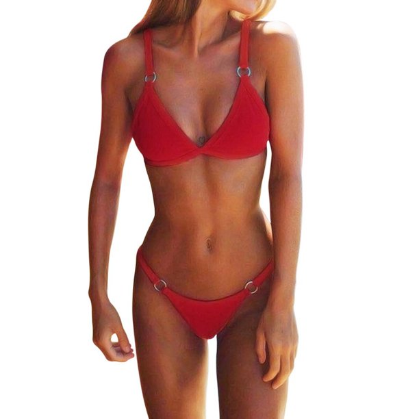 Bañador Sexy de una pieza para mujer, traje de baño de realce, Monokini con volantes y hombros ajustablespangjing