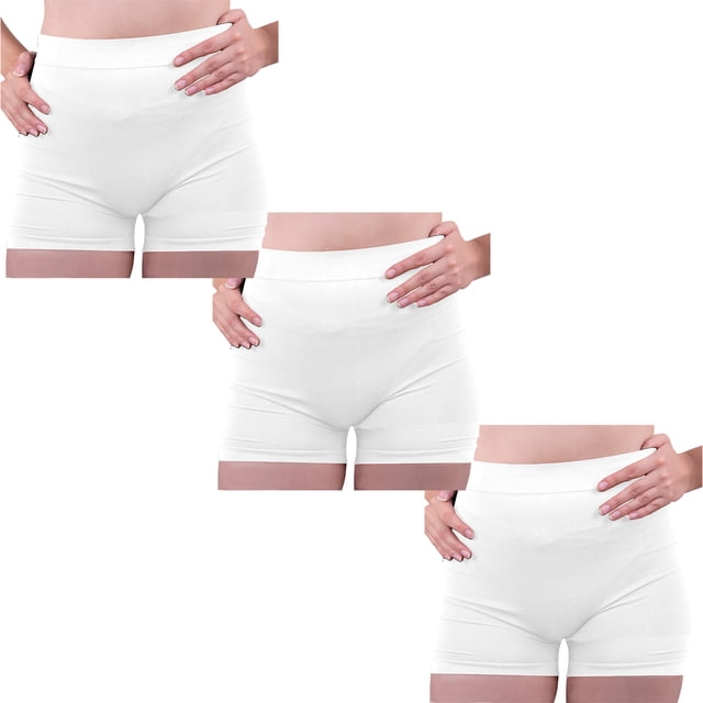 Paquete de 3 Short Licra Mujer, Corto, Unitalla, Deportivo, Atlético, Boxer