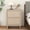 Beige, variant on May in Color 2-Drawer Dresser, Modern Wood Design with Clean Edges, Versatile Storage for Bedroom, Living Room, Office, and Entryway, Natural
