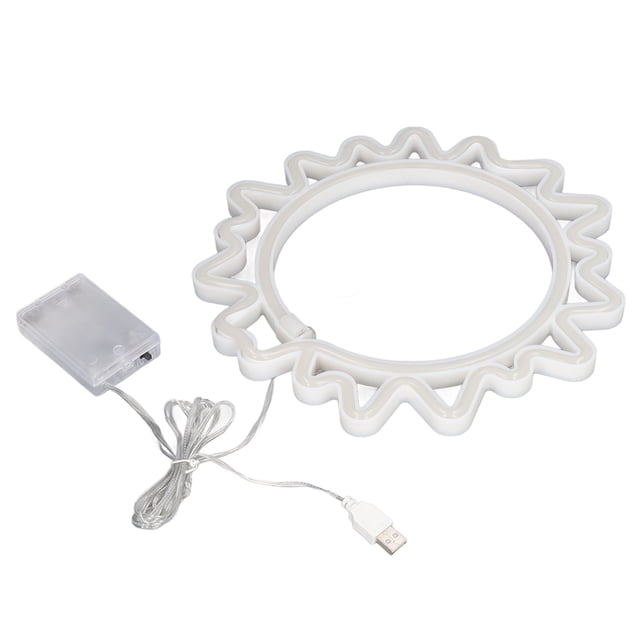 Letrero de luz de neón del Sol ANGGREK Decoración de Pared