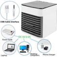 thumbnail image 3 of 1 Uds aire acondicionado portátil, enfriadores de aire para el hogar, Mini aire acondicionado, enfriador de aire evaporativo para dormitorio, escritorio de oficina Taiyufinancelshop  JM, 3 of 5