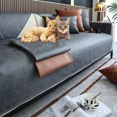 thumbnail image 3 of Waterproof Sofa Cover Pet Dog Cat Kids Mat Urine Pad Protector Non-Slip Couch Slipcovers Universal Sofa Covers for Living Room (A1,70x210cm 1pc), 3 of 6
