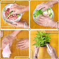 thumbnail image 2 of 500 guantes de plástico desechables para restaurante, hotel, manipulación de pollo crudo. Ndcxsfigh Cuidado Belleza, 2 of 3