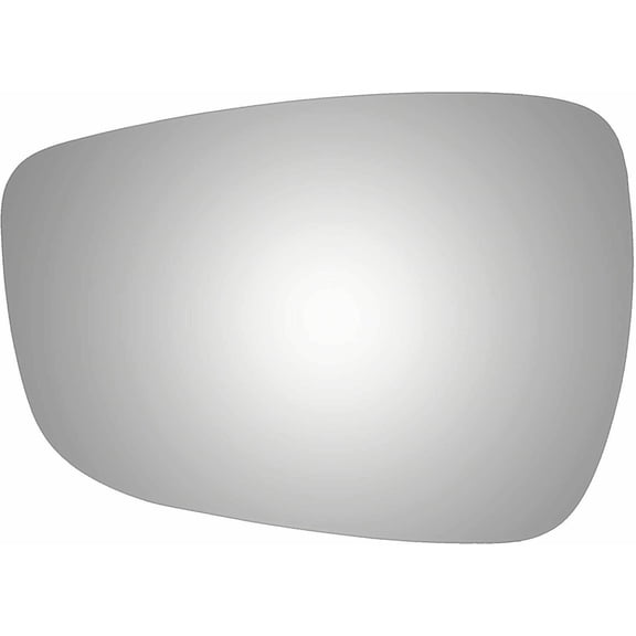Flat Driver Side Replacement Mirror Glass for 2012-2013 HYUNDAI VELOSTER W/O Baking Plate