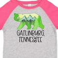 thumbnail image 4 of Inktastic Gatlinburg, Tennessee Mountains and Bear Shape Boys or Girls Toddler T-Shirt, 4 of 5