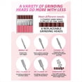 thumbnail image 3 of Taladro de Uñas Taladro de Uñas Portátil Recargable con Kit de Brocas para Uñas Acrílicas Eliminación de Pulido de Gel para el Hogar, 3 of 9