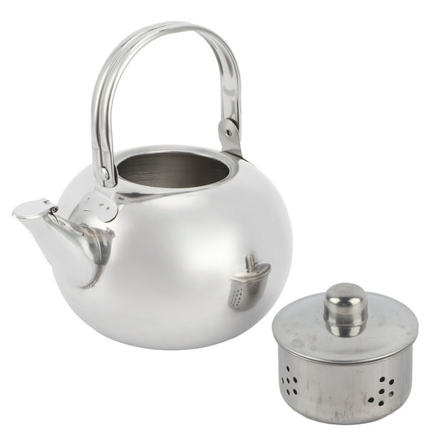 Hervidor de té, tetera de tetera de acero inoxidable, juego de tetera duradera para estufa de tetera para oficina en casa ANGGREK Otros