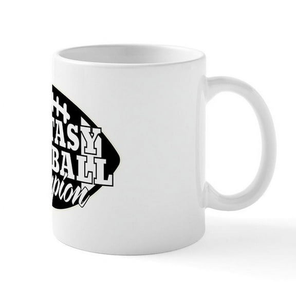CafePress - Personalized Fantasy Football Mug - 11 oz Ceramic Mug - Novelty Coffee Tea Cup
