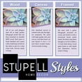 thumbnail image 3 of Stupell Industries Beauty Text over Vintage Red Thorned Rose Grey Framed, 11 x 14, Design by Daphne Polselli, 3 of 5