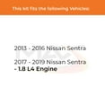 thumbnail image 2 of MAX Advanced Brakes - Front Brake Kit For 2013-2019 Nissan Sentra (1.8 L4 Engine) | Carbon Ceramic Brake and Rotor Kit | Daily Driving OE Replacement Brake Rotors, 2 of 9