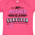 thumbnail image 4 of Inktastic My Mother is a Survivor Breast Cancer Awareness Boys or Girls Baby Bodysuit, 4 of 5