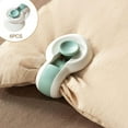thumbnail image 1 of Clip para Funda de Edredón, 6 Uds., para Cambios, Antideslizante, Desmontable, Sin Agujas, Fijador de Sábanas, Soporte , Clip Fijador verde perfecl Clips de edredón de edredón, 1 of 7
