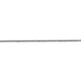 thumbnail image 6 of Auriga Fine Jewelry 14K White Gold 1.55mm Rolo Chain Necklace 20inch for Women, 6 of 6