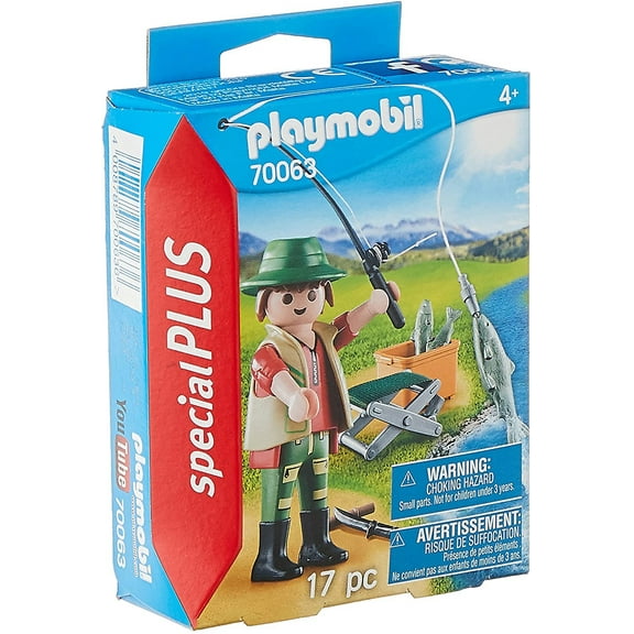 Playmobil Special Plus #70063 Fisherman - New Factory Sealed