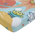 thumbnail image 3 of Disney Toy Story Buzz Lightyear Photo Op Fitted Crib Sheet, 3 of 4