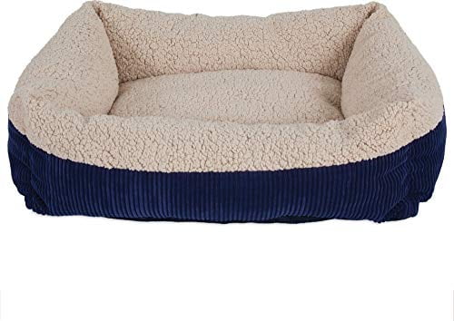 Photo 1 of Aspen Pet Self-Warming Corduroy Pet Bed Several Shapes Assorted Colors