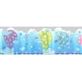 thumbnail image 5 of Concord Wallcoverings Peel and Stick Self Adhesive Kids Wallpaper Border, Hot Air Balloons for Play Room Nursery Room, Blue Green Pink, 15 ft by 5 in 2357, 5 of 5