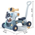 thumbnail image 2 of Children's Early Education Multifunctional Baby Walker Rocking Horse Scooter Toy Trolley Baby Toddler Stroller Baby Early Education Puzzle Baby Multifunctional Walker With Music Toys, 2 of 4