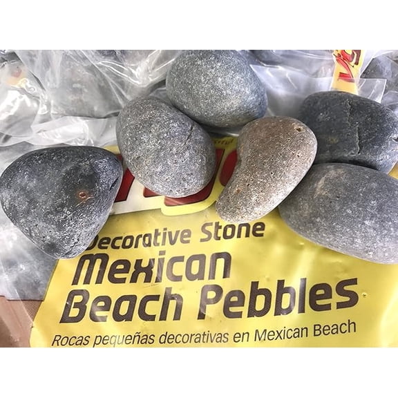 Decorative Stone Mexican Beach Pebbles 1 LB Sample Bag