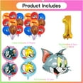 thumbnail image 2 of Tom and Jerry Balloons Party Supplies 1st Big Number Decorations Decor Kit Birthday, 2 of 5