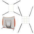 thumbnail image 4 of MesaSe Hitting Batting Catching Pitching  Backstop Baseball Training Net Baseball Softball Practice Net  Baseball Training Net, 4 of 18
