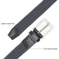 thumbnail image 7 of Men's Stretch Woven Braid Belt, Woven Elastic Golf Belt For Hunting Pants Casual Shorts Jeans, 7 of 7