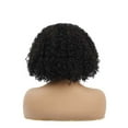 thumbnail image 2 of Peluca frontal de encaje rizado de longitud media de 18 pulgadas Peluca de cabello sintético de aspecto natural para mujeres Uso diario Fiesta de disfraces Eventos especiales Estilo de moda, 2 of 8