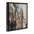 thumbnail image 3 of Stupell Industries Abstract Cascading Plants Botanical & Floral Painting Black Floater Framed Canvas Art Print Wall Art, 18 x 18, 3 of 9