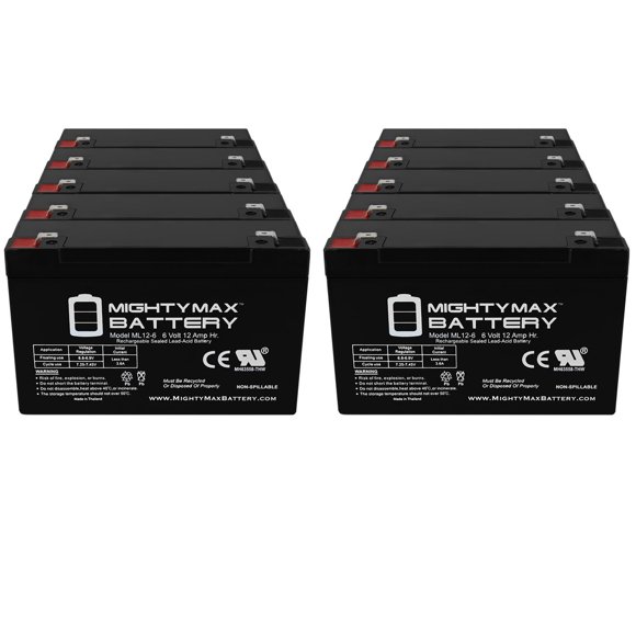 Interstate 6 Volt Golf Cart Battery