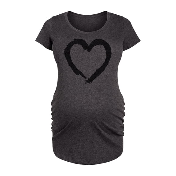 Instant Message - Paintbrush Stroke Heart Sparkle Women's
