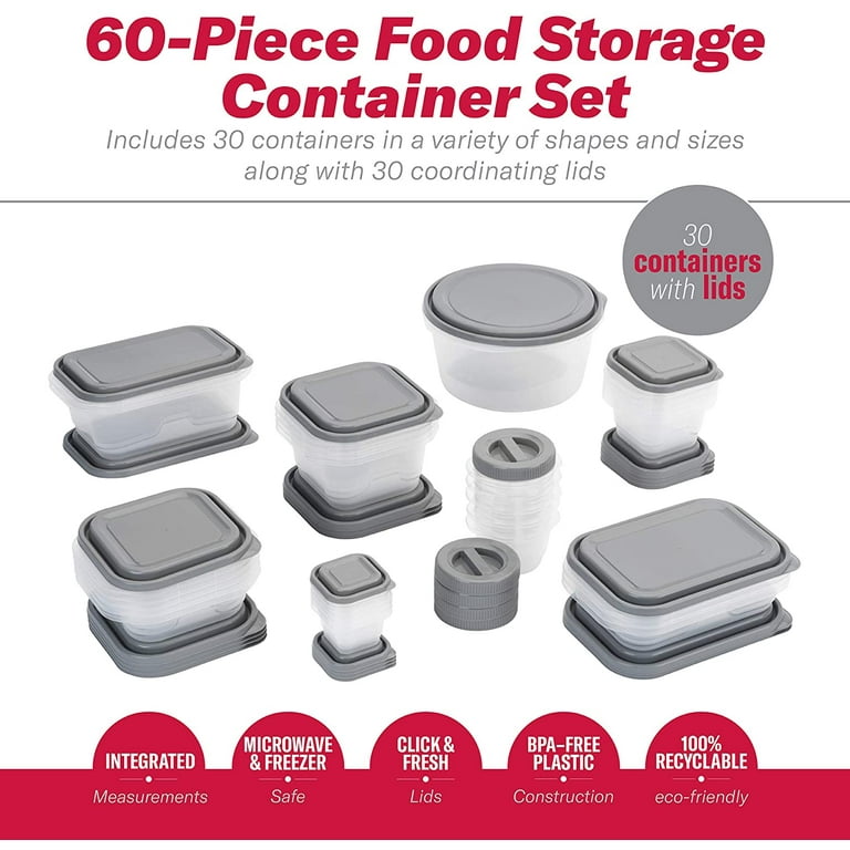 GoodCook Everyware XL Rectangular Food Storage Containers, 1 gal - Baker's
