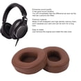thumbnail image 3 of Almohadillas parauriculares ATH MSR7 M50XM50XBT M50RD M40X M30X M20X SX1, Comodas almohadillas de corresponusto de espuma de piel de oveja con aislamento de ruido, 3 of 7