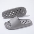 thumbnail image 5 of WIZUTIZ Mens Quick-Dry Shower Slippers Slip-On Drain Holes Summer Indoor Slippers Soft House Bathroom Open Toe Comfort Slides, 5 of 5