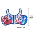 thumbnail image 3 of JZCHUNTOY EVA Foam Cheer Thumb Glove 1 Piece, Lightweight Durable Noisemaker Sports Fan Hand Prop, Reusable Large Size Cheering Accessory, for Sports Games Concerts Parties Event Atmosphere Use, 3 of 5