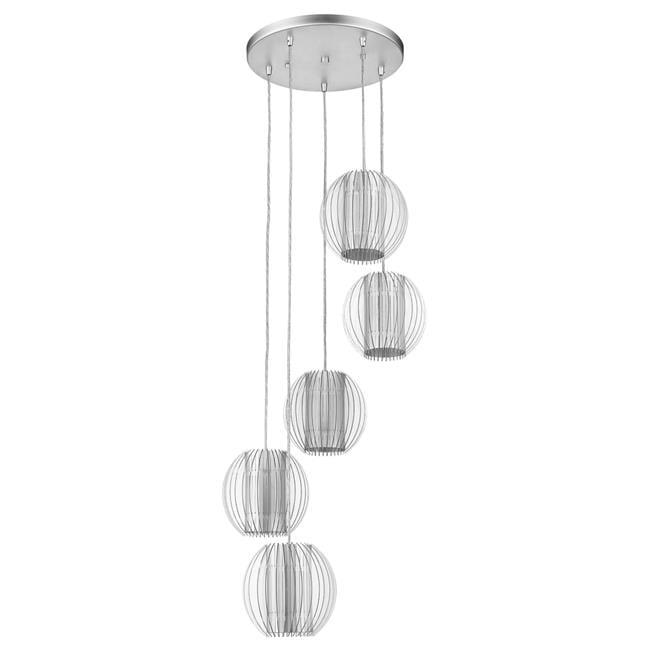 8-x-20-x-20-in-phoenix-5-light-metallic-silver-pendant-with-acrylic