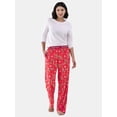 thumbnail image 2 of Rudolph the Red Nosed Reindeer Women's Velour Sleep Pants, Sizes XS-3X, 2 of 5