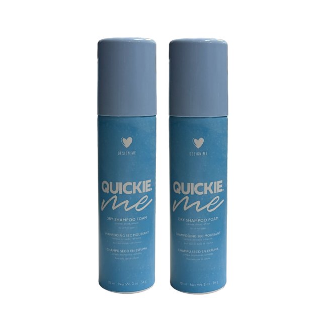 Design.Me Quickie Me Dry Shampoo Foam 2.0 oz 2 pack