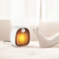 thumbnail image 4 of high qualityPortable Electric Space Heater, PTC Fast Heating Small Space Heater, Cute Portable Space Heater for Office, Home, 4 of 5